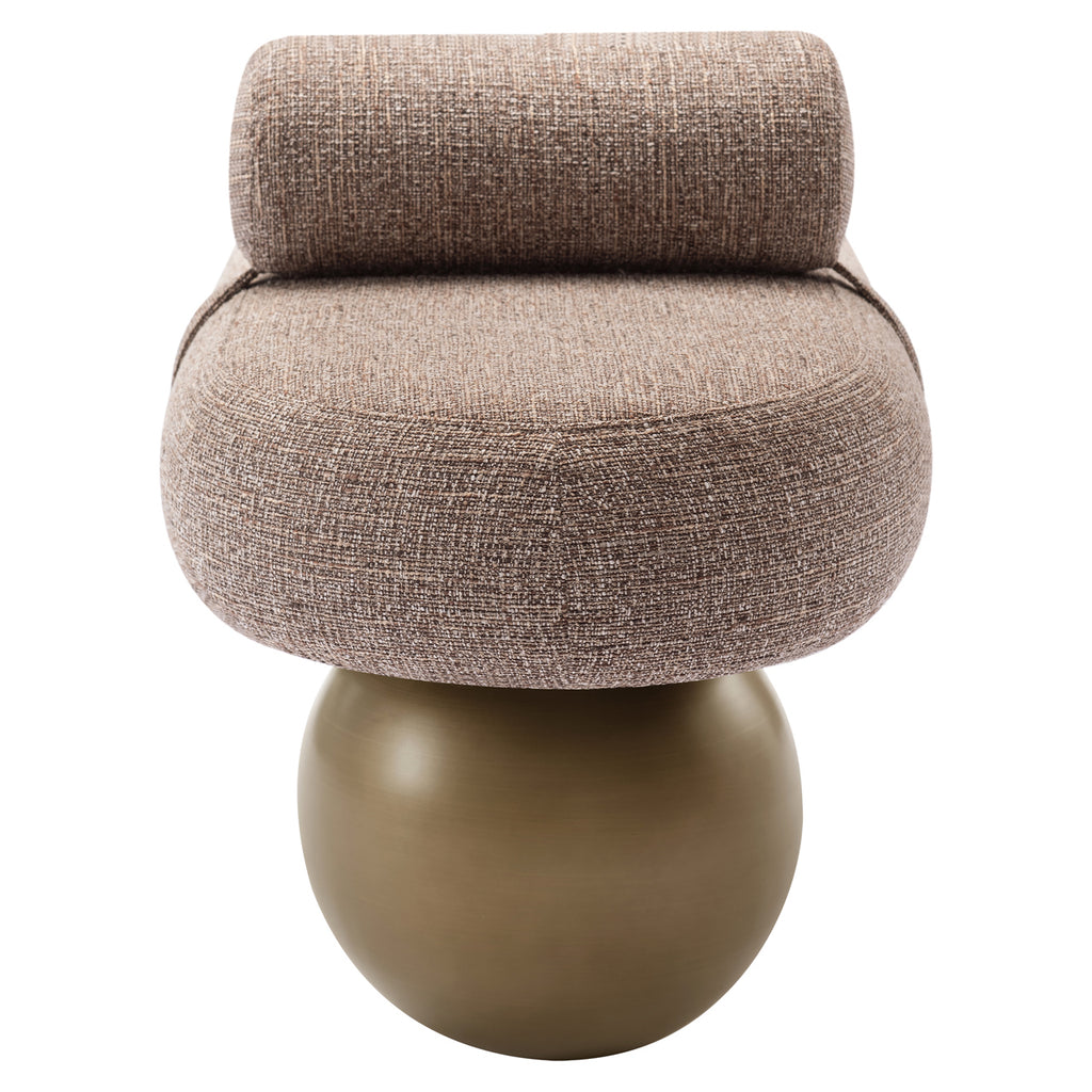 Bank Alexander Jones brown tweed fire retardant (Geneva)
