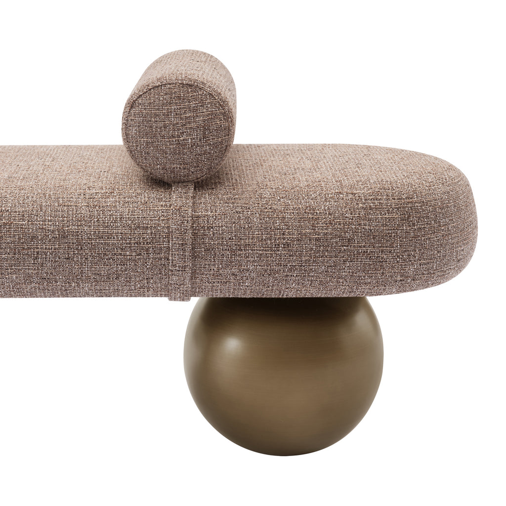 Bank Alexander Jones brown tweed fire retardant (Geneva)