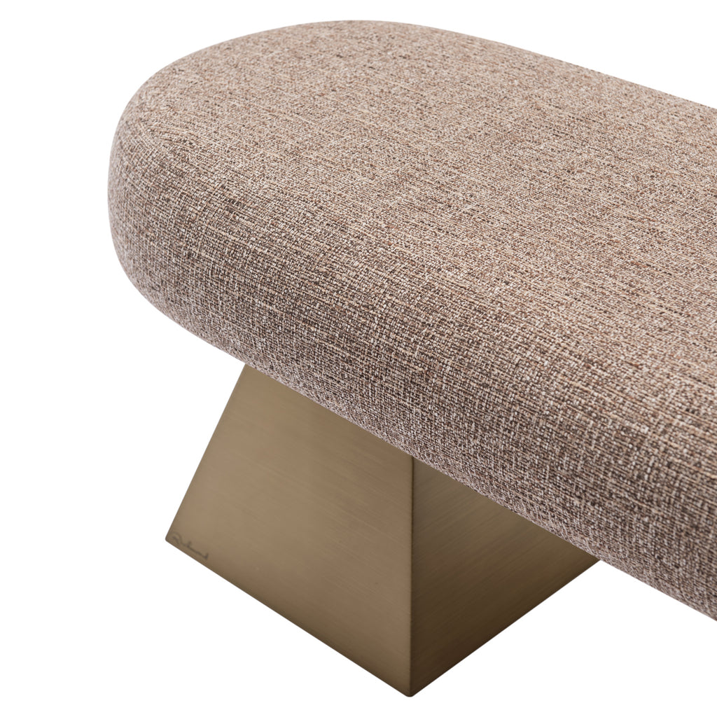 Bank Alexander Jones brown tweed fire retardant (Geneva)