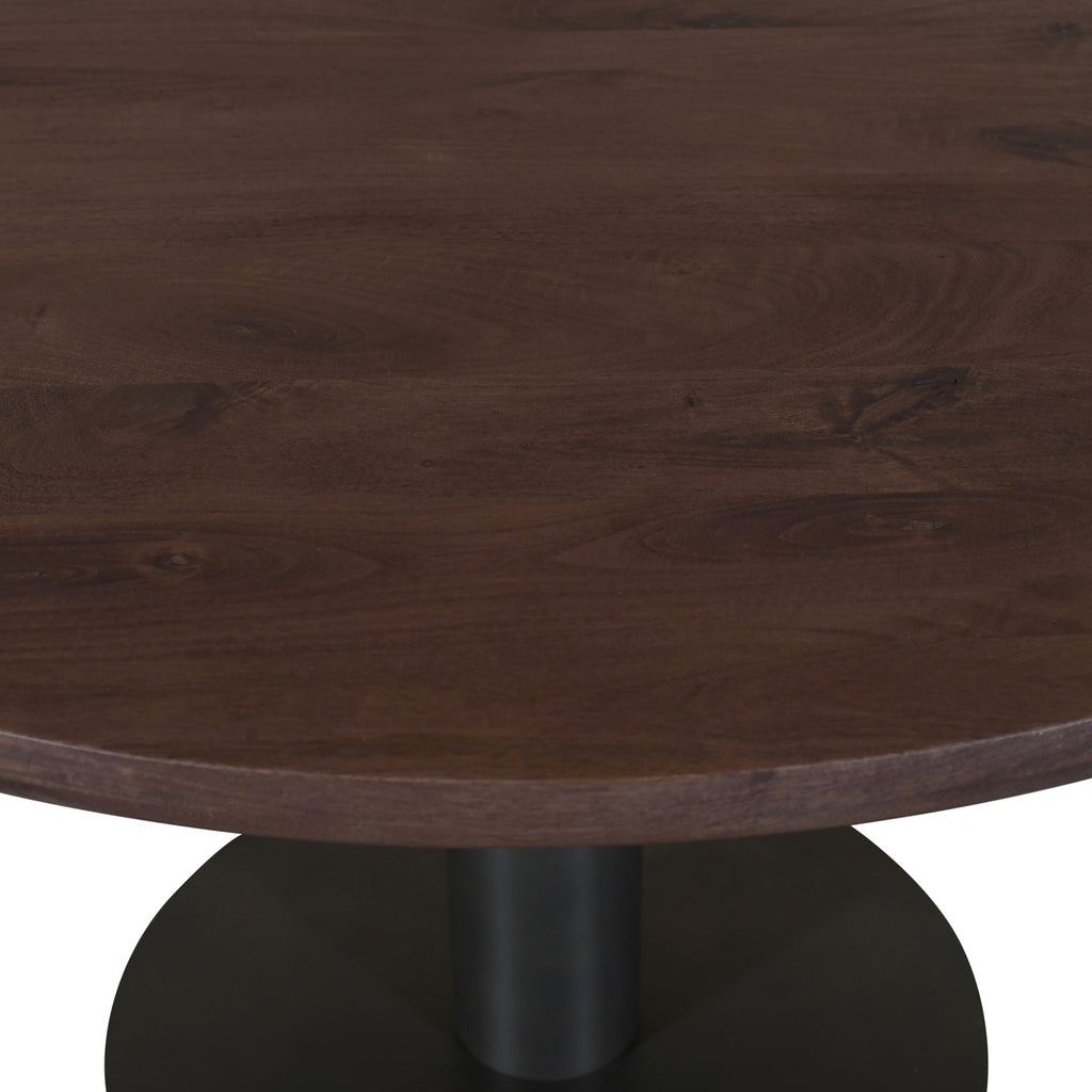 Esstisch Baldwin spicebrown 130Ø