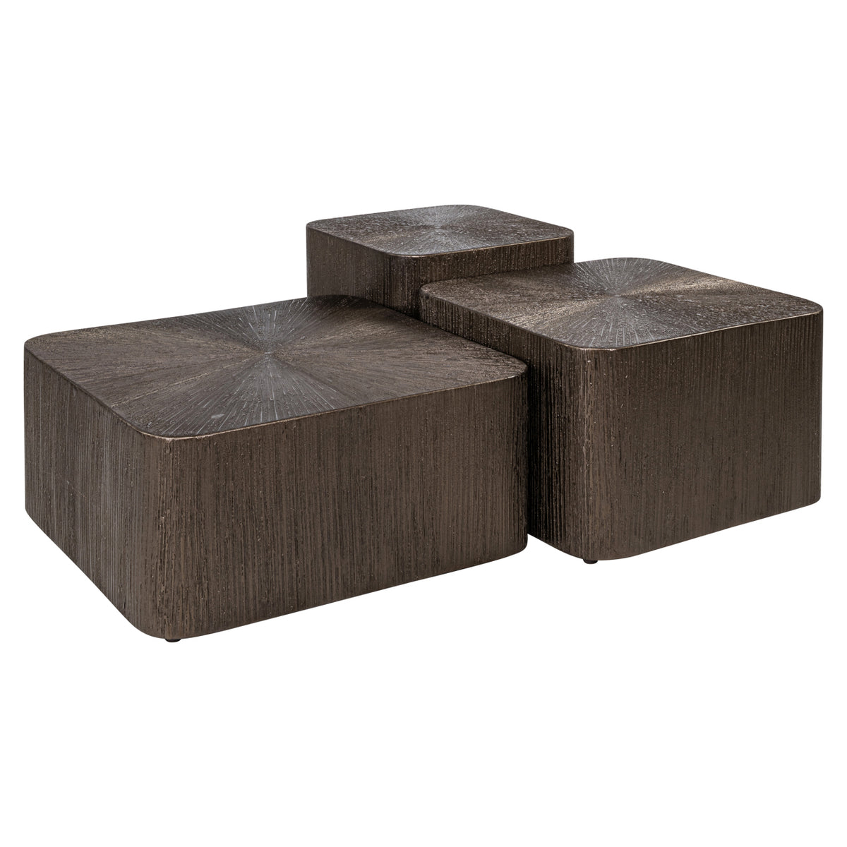 Couchtisch Cubes Brunzae (Set of 3)
