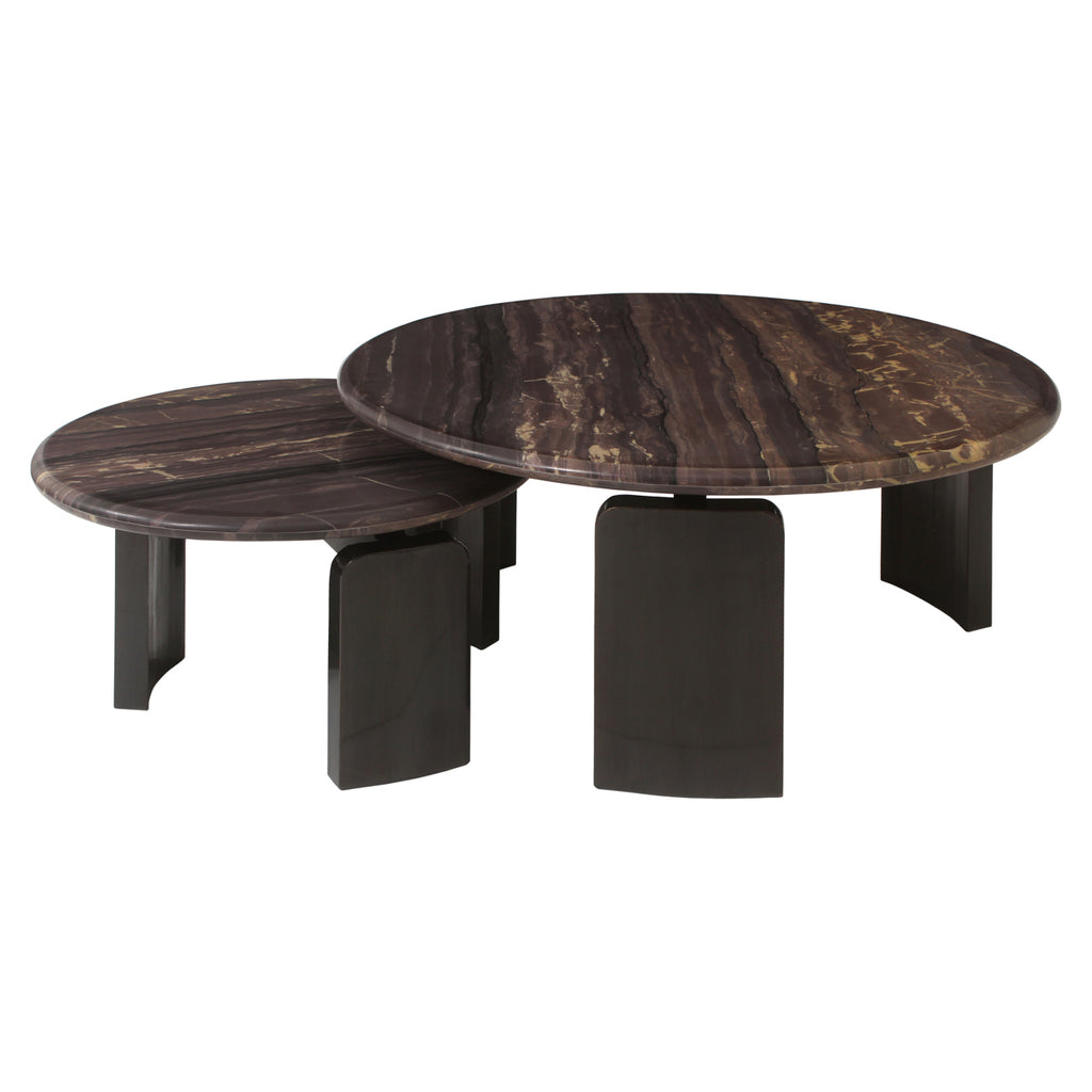 Couchtisch Menton burgundy (Set of 2)