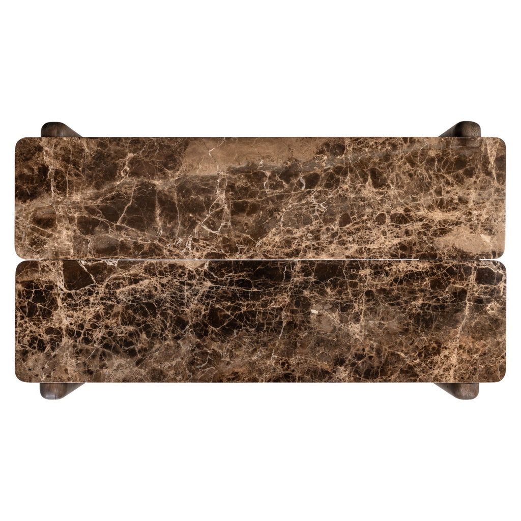 Couchtisch Lagrasse dark brown