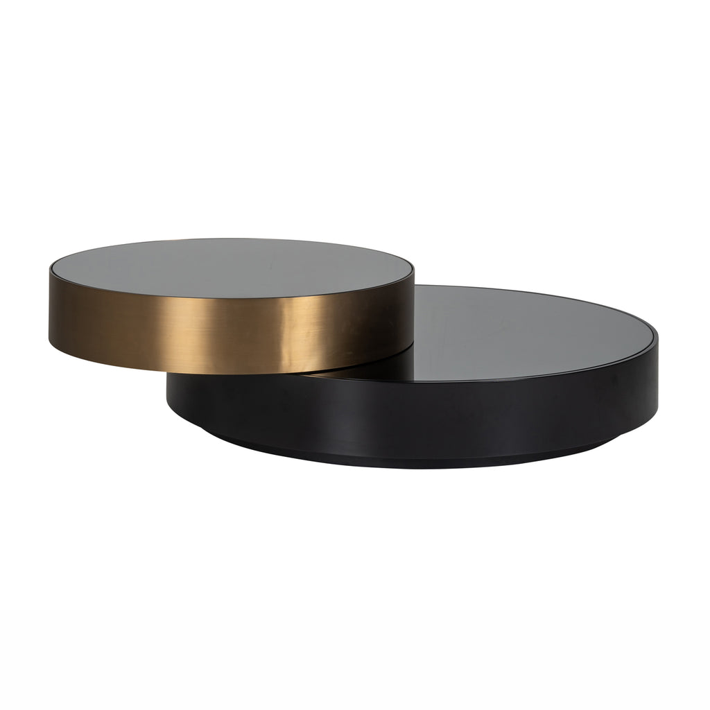 Couchtisch Alexander Jones black/gold (Slice)