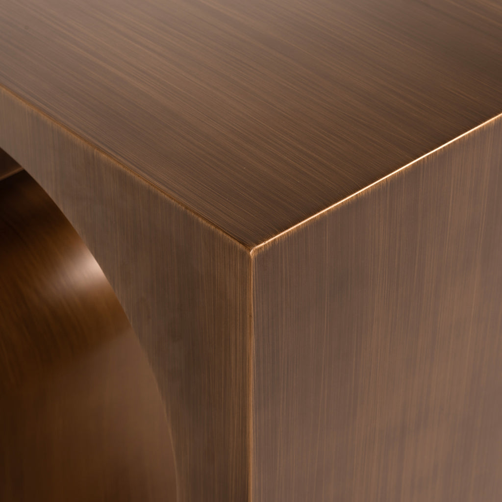Konsole Alexander Jones brushed gold (Lugano)