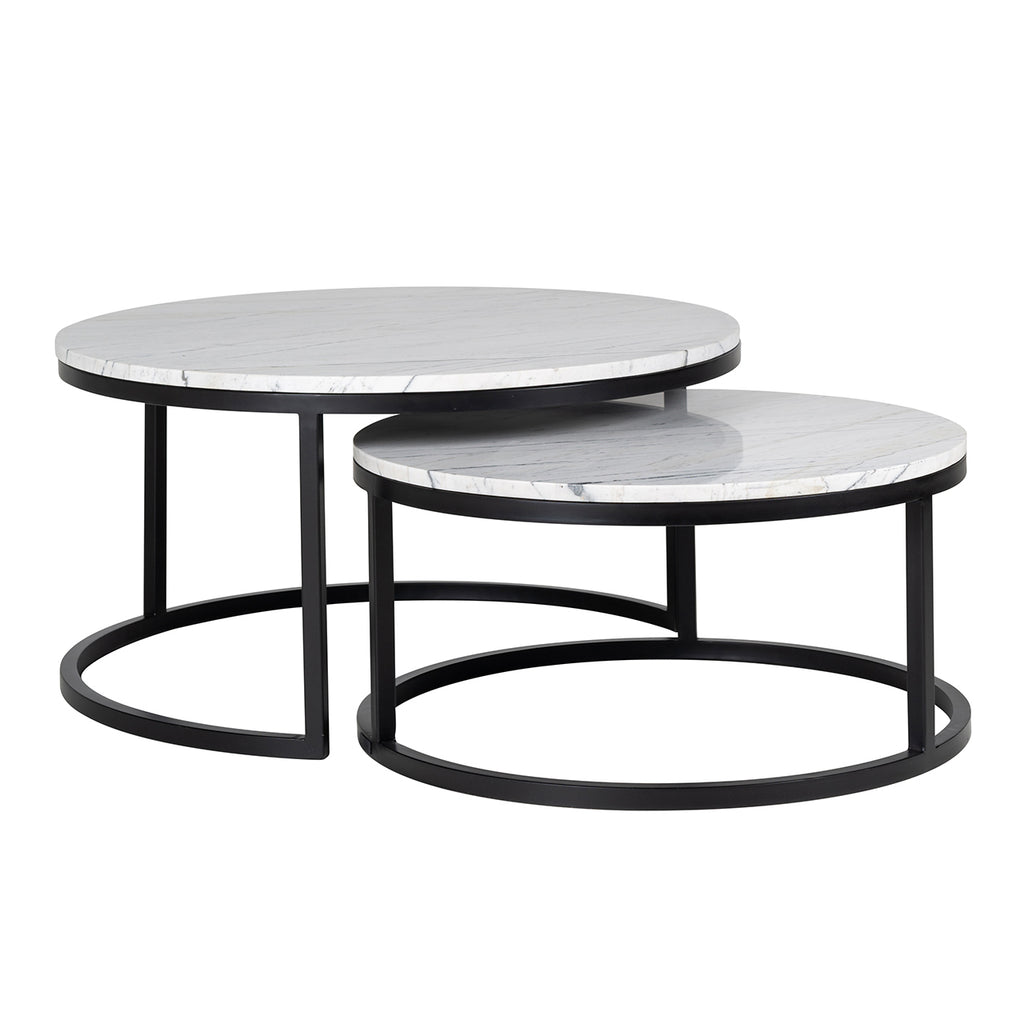 Couchtisch Lexington white (Set of 2)