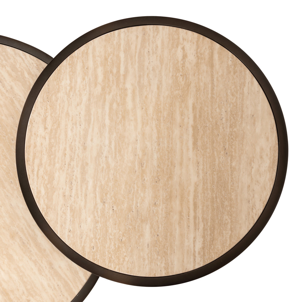 Couchtisch Ronson beige (Set of 2)