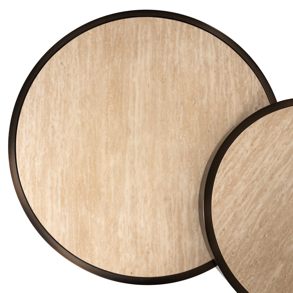 Couchtisch Ronson beige (Set of 2)