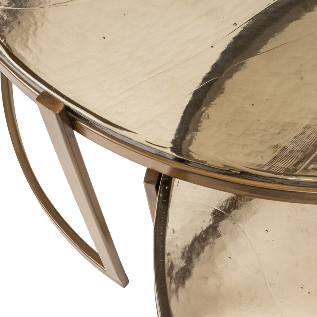 Couchtisch Cleo gold (Set of 2)