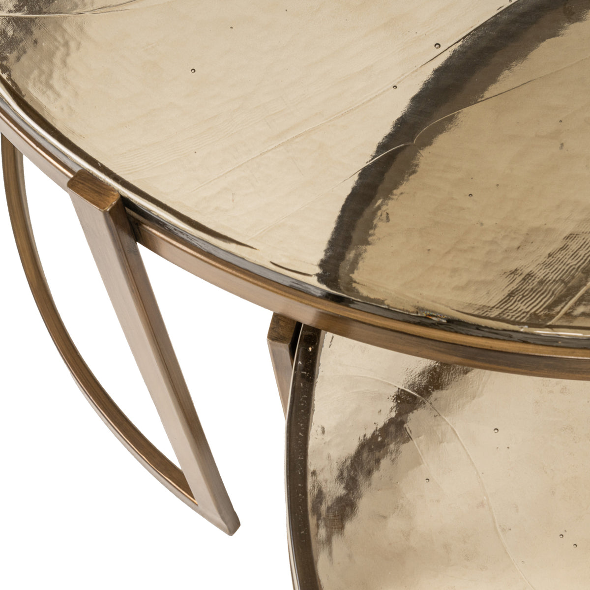 Couchtisch Cleo gold (Set of 2)